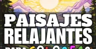 Libro de colorear para adultos Paisajes Relajantes