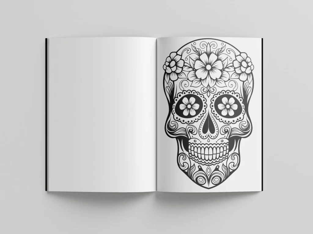 libro de colorear halloween para adultos