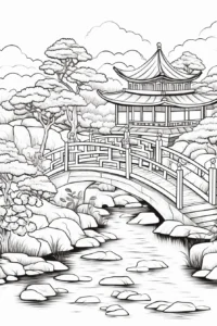 Libro de Colorear para Adultos Paisajes página 3
