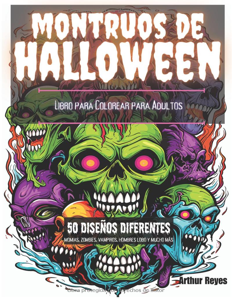 Libro de colorear para Adultos Halloween